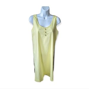 Manoush Yellow Dress w/ Scoop Neck Size EU 38 US 6